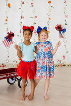 SALE Patriotic Patchwork Tutu Shorts by Mila & Rose ®