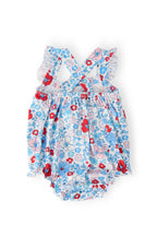 Patriotic Petals Ruffle Cross Back Romper by Mila & Rose ®