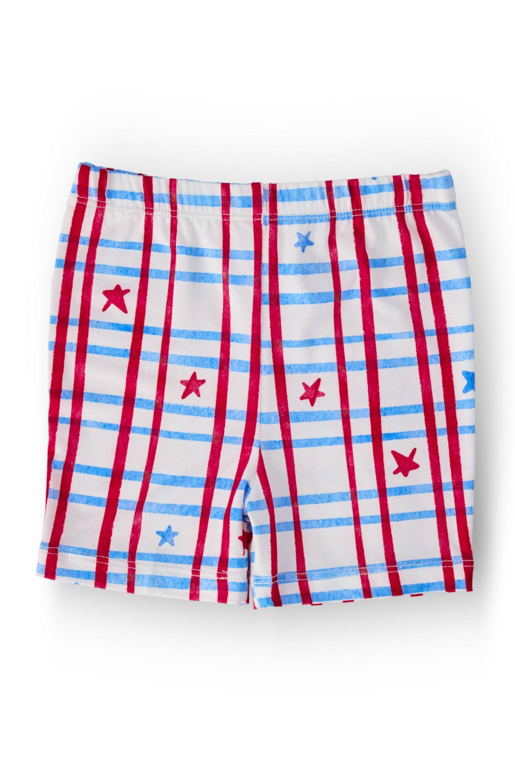 Patriotic Plaid Twirl Shorts by Mila & Rose ®