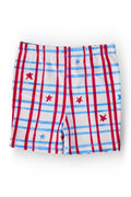 Patriotic Plaid Twirl Shorts by Mila & Rose ®