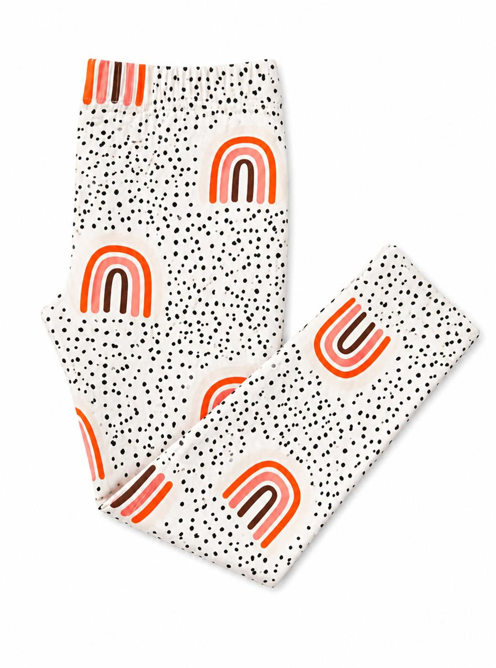 Peach Rainbow Leggings by Mila & Rose ®
