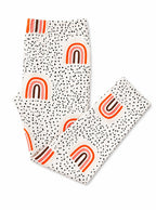 Peach Rainbow Leggings by Mila & Rose ®