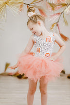 Peach Rainbow Tank Tutu Leotard by Mila & Rose ®