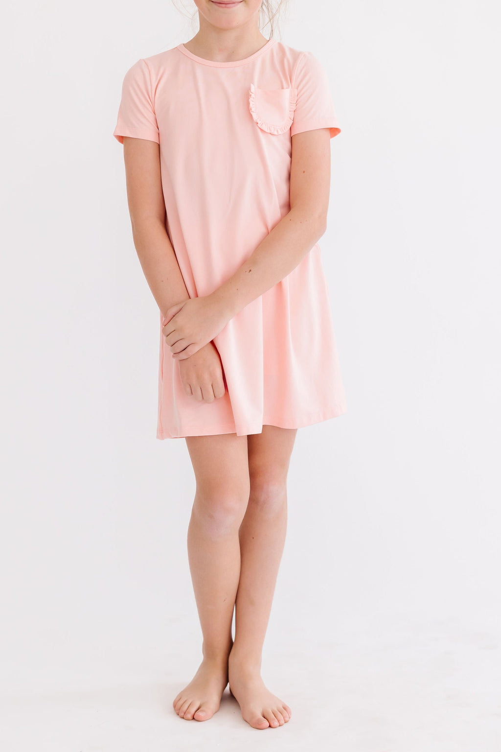 Peach T-Shirt Dress by Mila & Rose ®