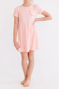 Peach T-Shirt Dress by Mila & Rose ®