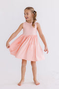 Peach Tank Pocket Twirl Dress by Mila & Rose ®