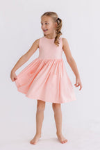 Peach Tank Pocket Twirl Dress by Mila & Rose ®