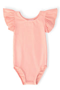 Peach S/S Flutter Sleeve Leotard by Mila & Rose ®