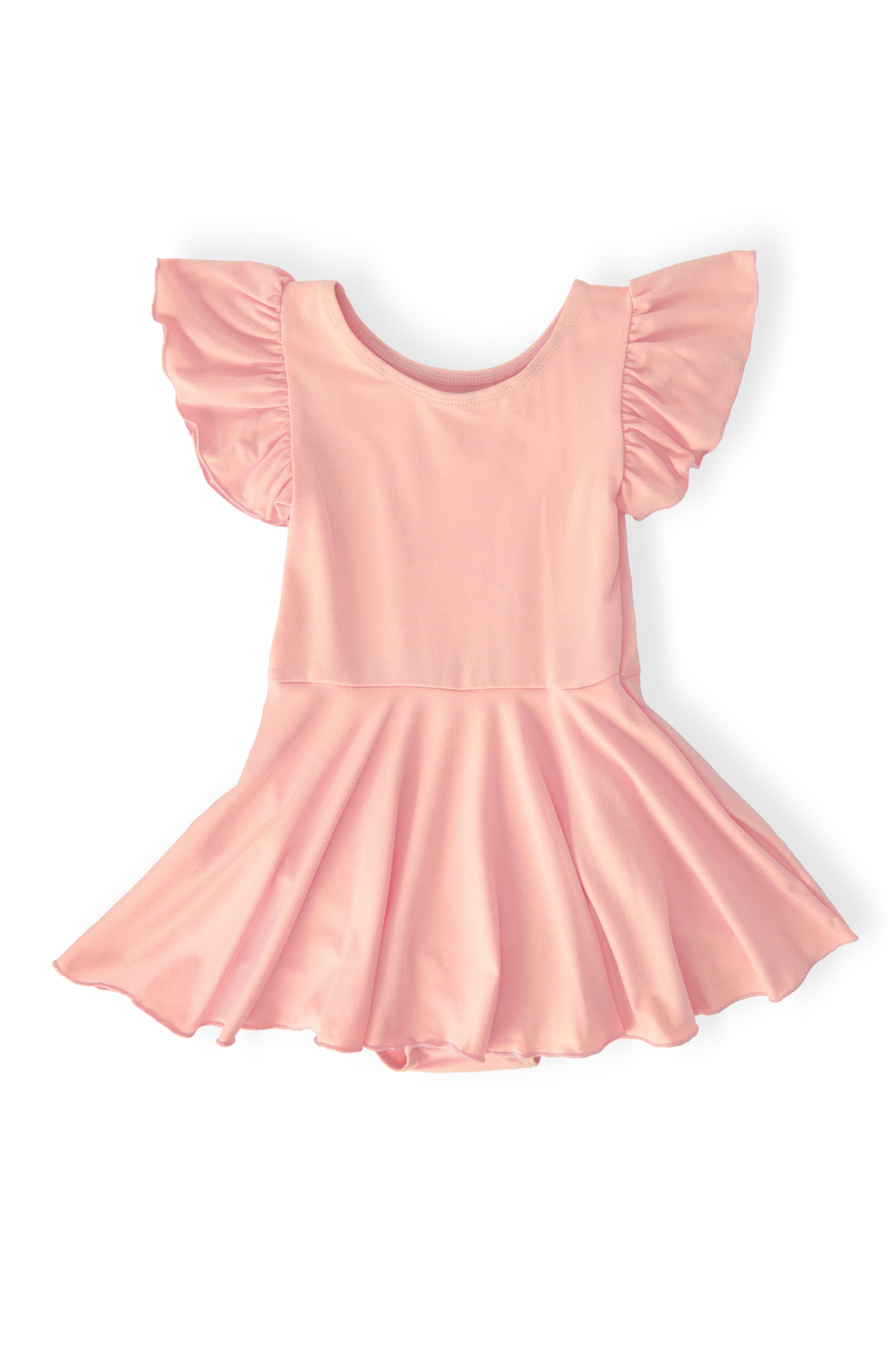 Peach S/S Twirl Leotard by Mila & Rose ®