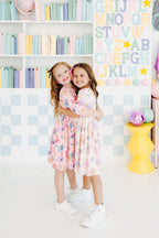 Peanut Butter Jelly Time S/S Pocket Twirl Dress by Mila & Rose ®