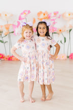Peanut Butter Jelly Time S/S Pocket Twirl Dress by Mila & Rose ®
