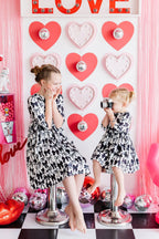 Perfectly Tied 3/4 Sleeve Pocket Twirl Dress by Mila & Rose ®