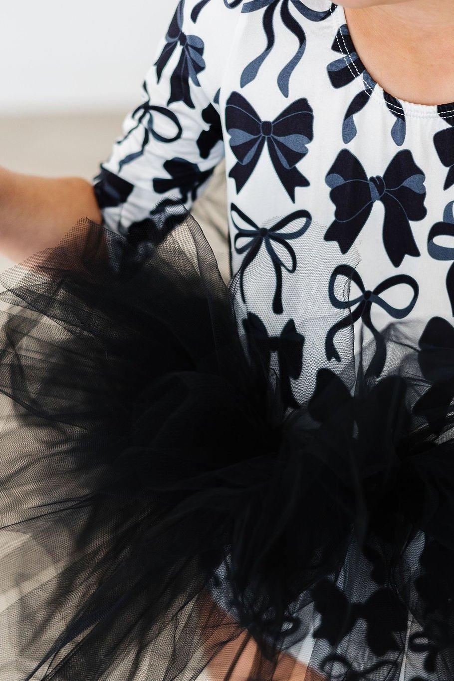 Perfectly Tied 3/4 Sleeve Tutu Leotard by Mila & Rose ®