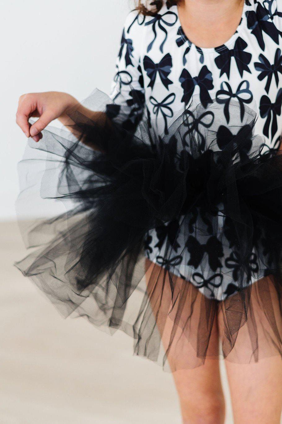Perfectly Tied 3/4 Sleeve Tutu Leotard by Mila & Rose ®