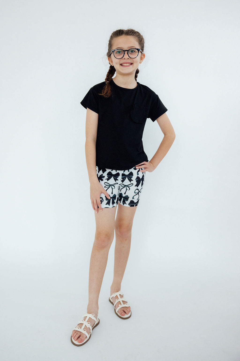 Perfectly Tied Twirl Shorts by Mila & Rose ®