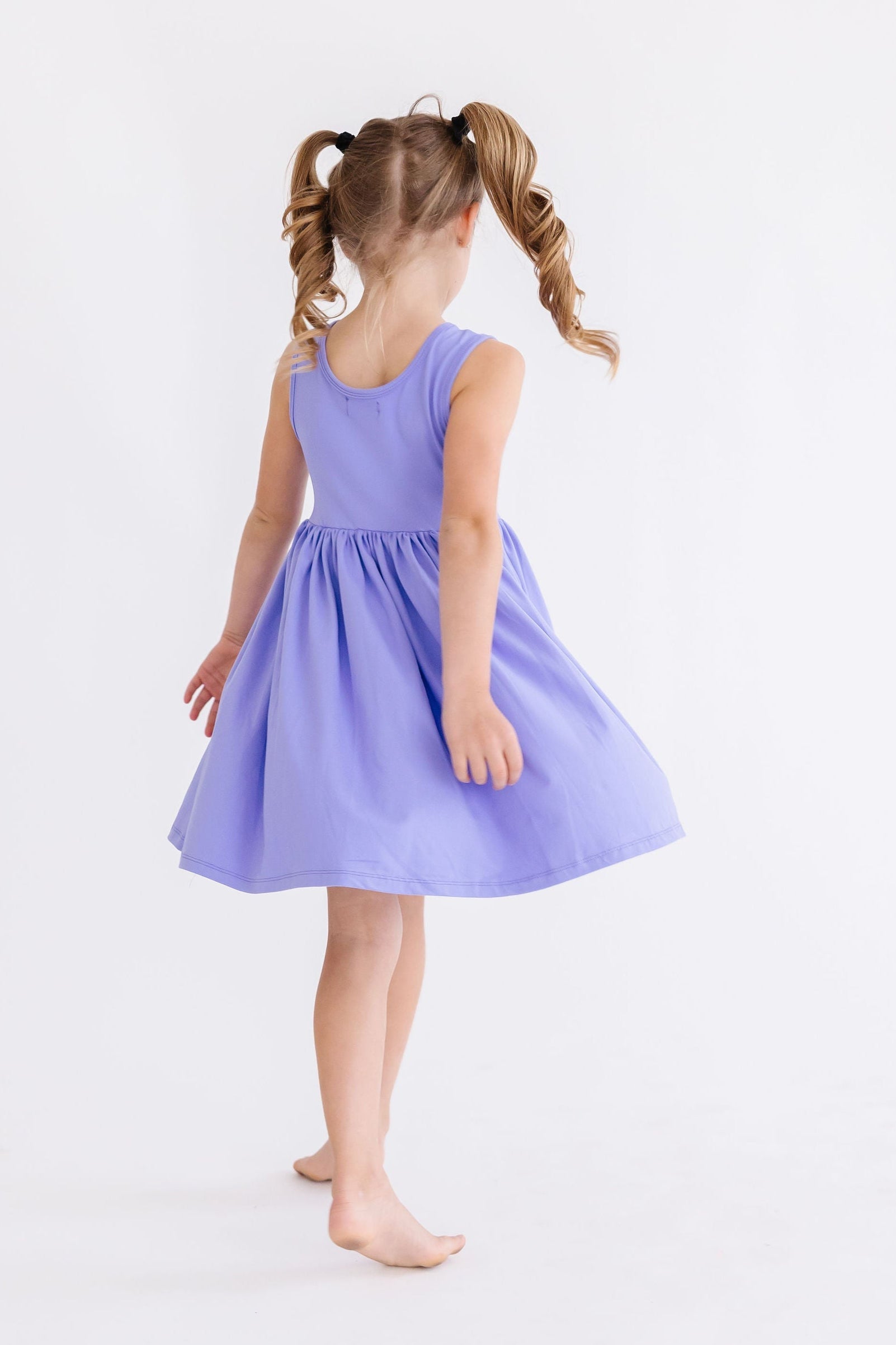 Periwinkle Pocket Tank Twirl Dress by Mila & Rose ®