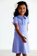 Periwinkle S/S Polo Dress by Mila & Rose ®