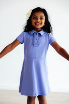 Periwinkle S/S Polo Dress by Mila & Rose ®