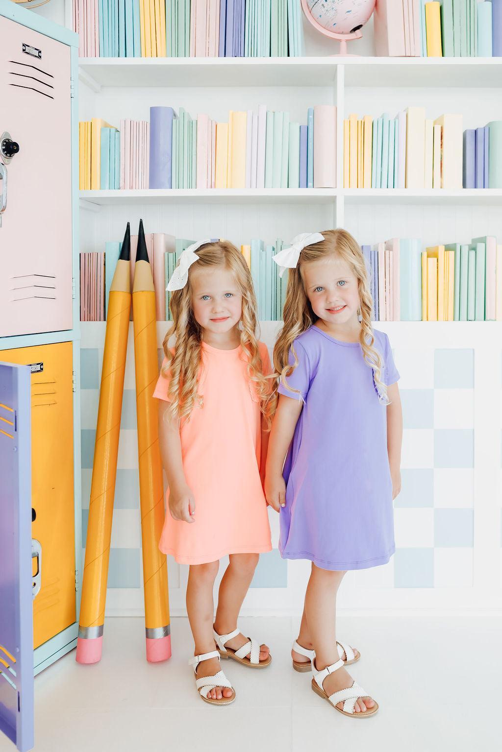 Periwinkle T-Shirt Dress by Mila & Rose ®