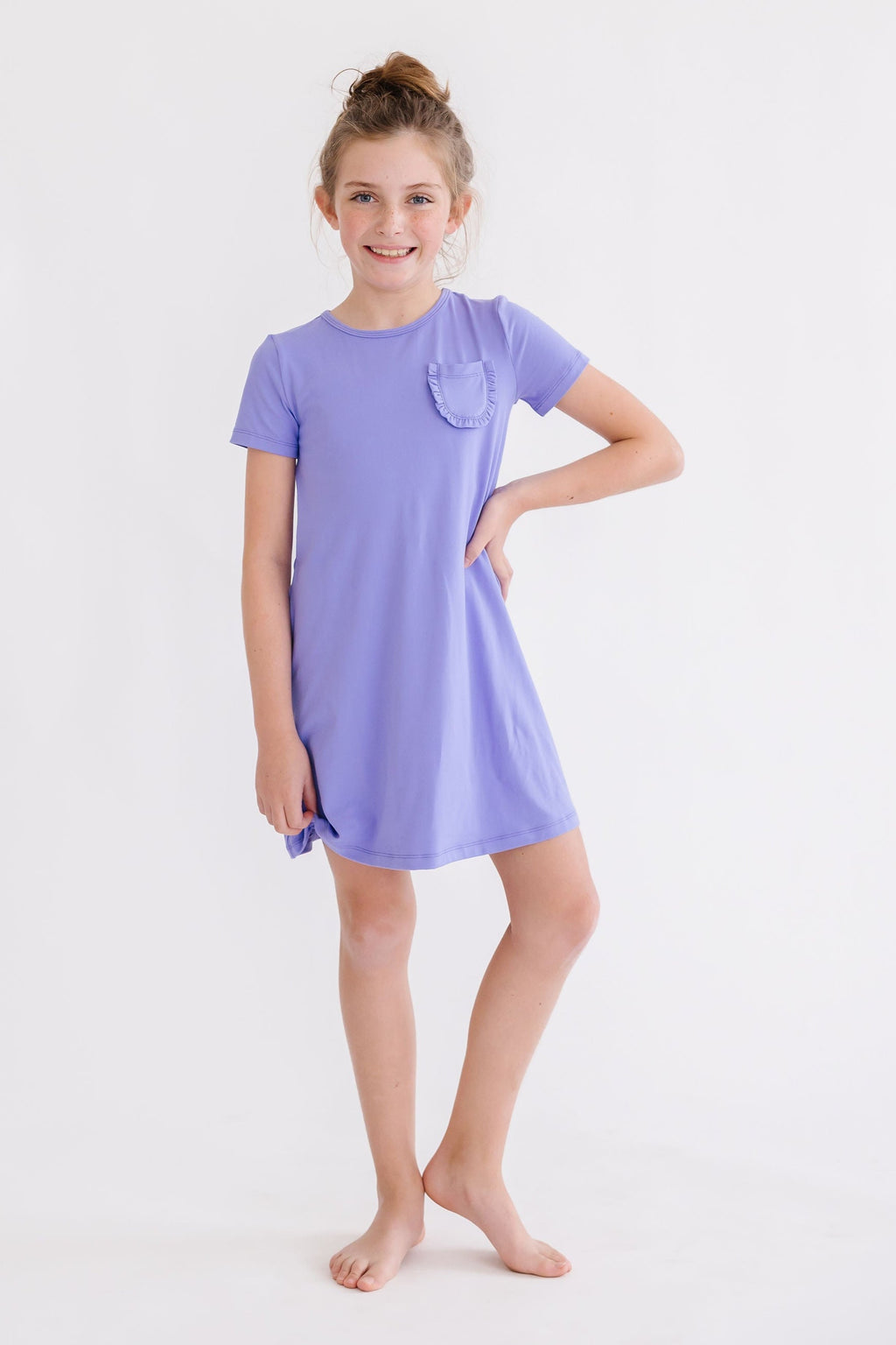 Periwinkle T-Shirt Dress by Mila & Rose ®