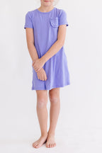 Periwinkle T-Shirt Dress by Mila & Rose ®