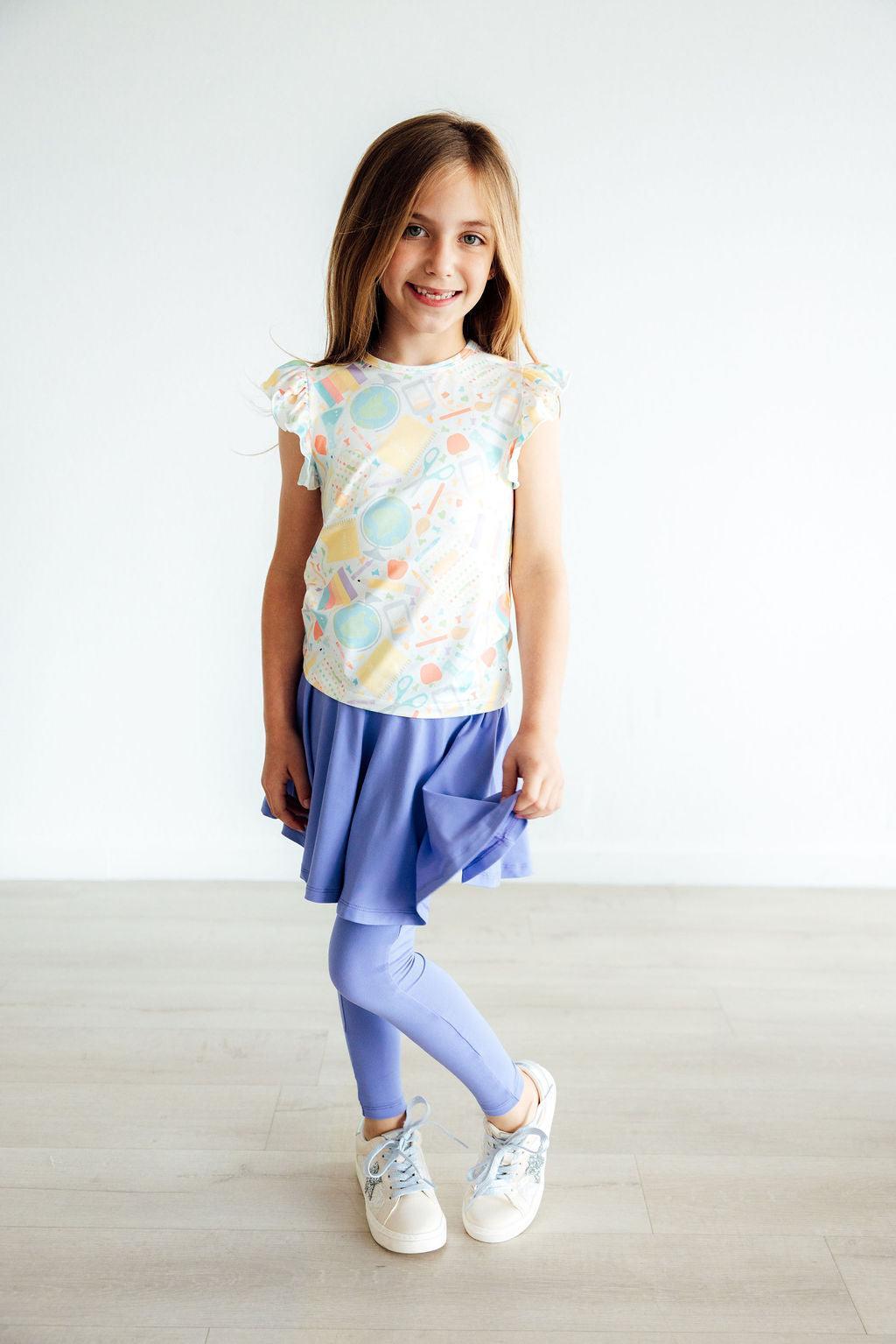 Periwinkle Twirl Skegging by Mila & Rose ®
