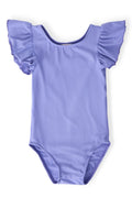 Periwinkle S/S Flutter Sleeve Leotard by Mila & Rose ®