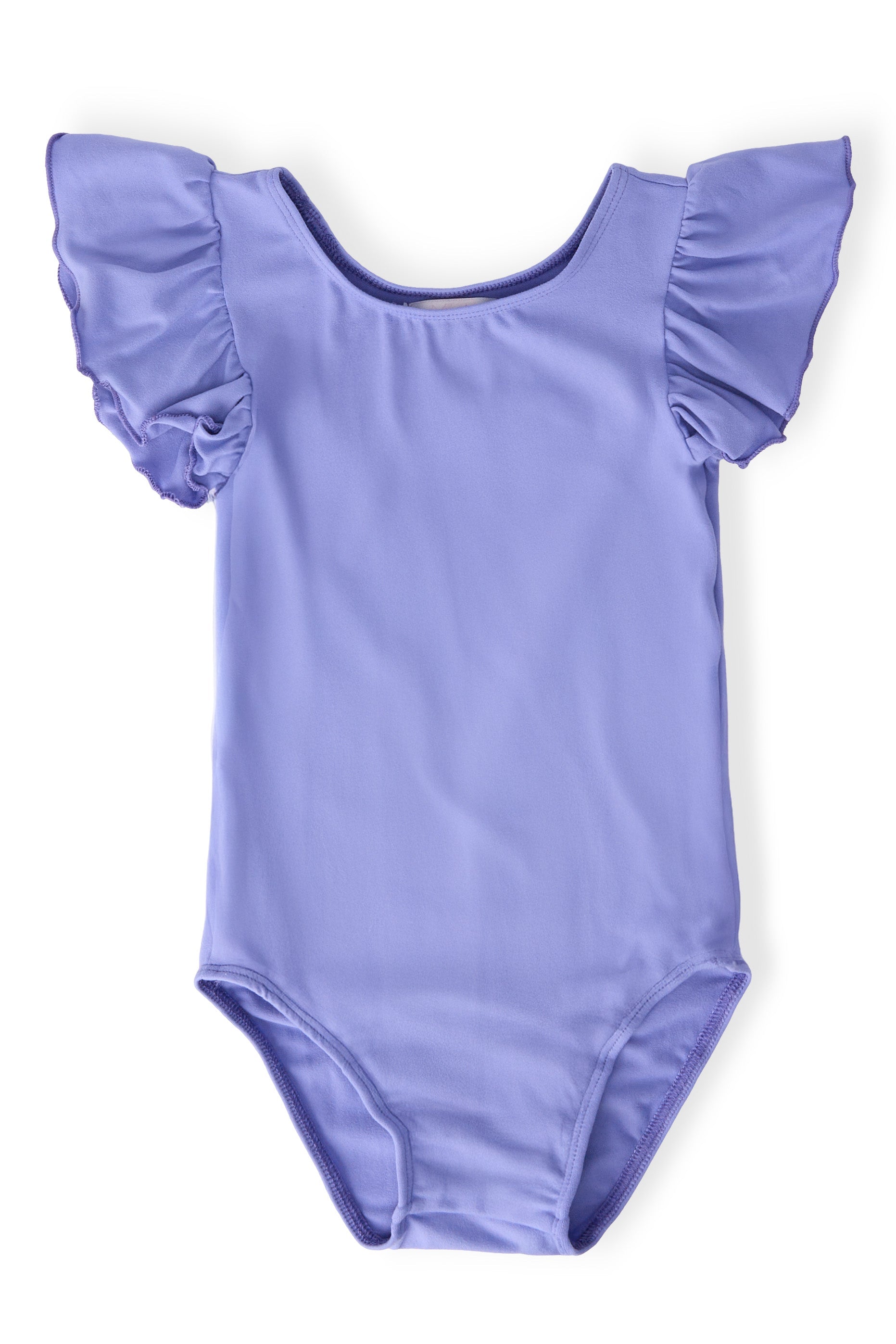 Periwinkle S/S Flutter Sleeve Leotard by Mila & Rose ®