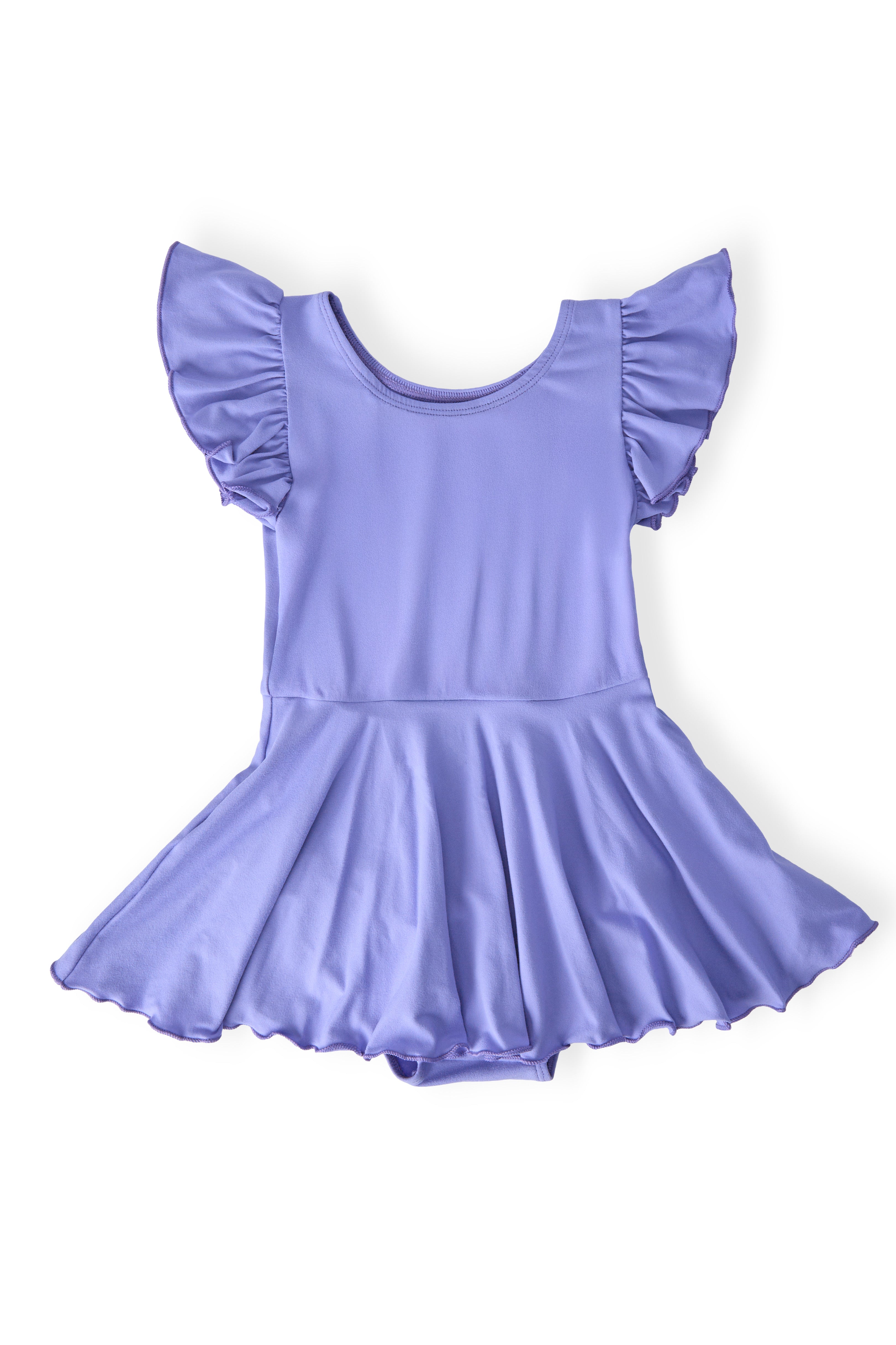 Periwinkle S/S Twirl Leotard by Mila & Rose ®