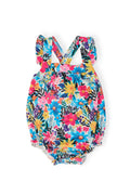 Petal Paradise Ruffle Cross Back Romper by Mila & Rose ®