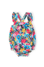 Petal Paradise Ruffle Cross Back Romper by Mila & Rose ®