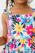 Petal Paradise Ruffle Maxi Dress by Mila & Rose ®