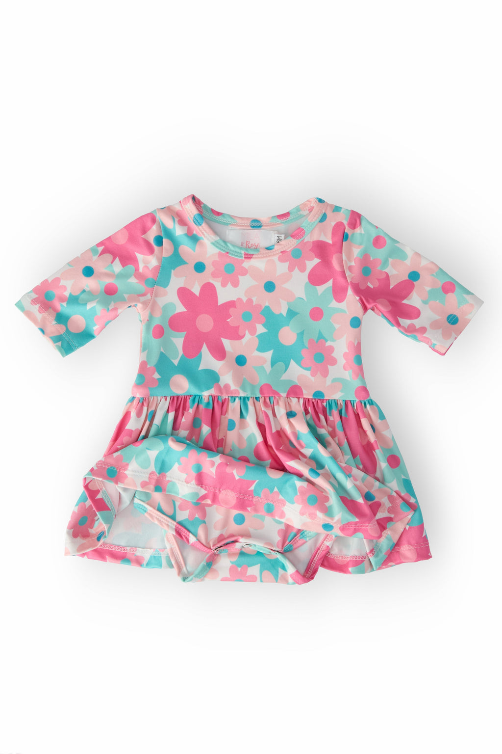 SALE Petal Perfection 3/4 Sleeve Twirl Bodysuit by Mila & Rose ®