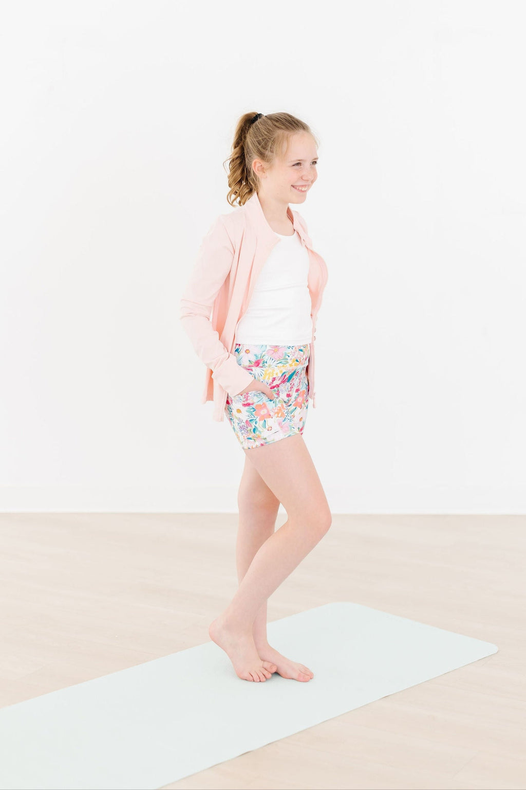 SALE Petal Power Active Shorty Shorts by Mila & Rose ®