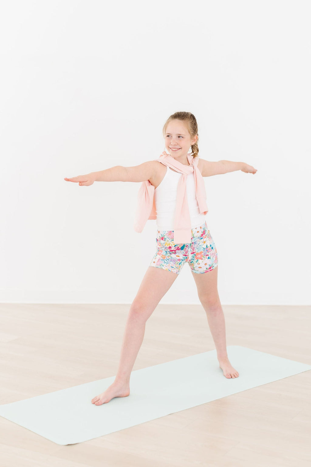 SALE Petal Power Active Shorty Shorts by Mila & Rose ®