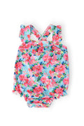 Petals in Paradise Ruffle Cross Back Romper by Mila & Rose ®