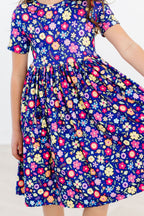 Pick a Posy S/S Pocket Twirl Dress by Mila & Rose ®