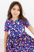 Pick a Posy S/S Pocket Twirl Dress by Mila & Rose ®