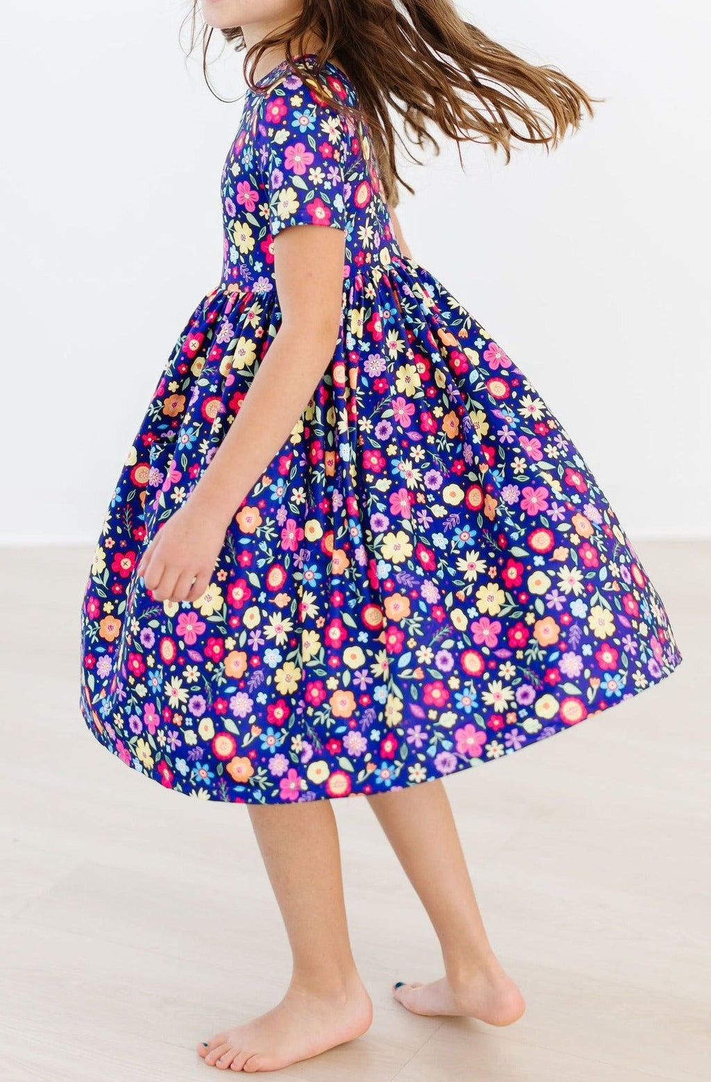 Pick a Posy S/S Pocket Twirl Dress by Mila & Rose ®