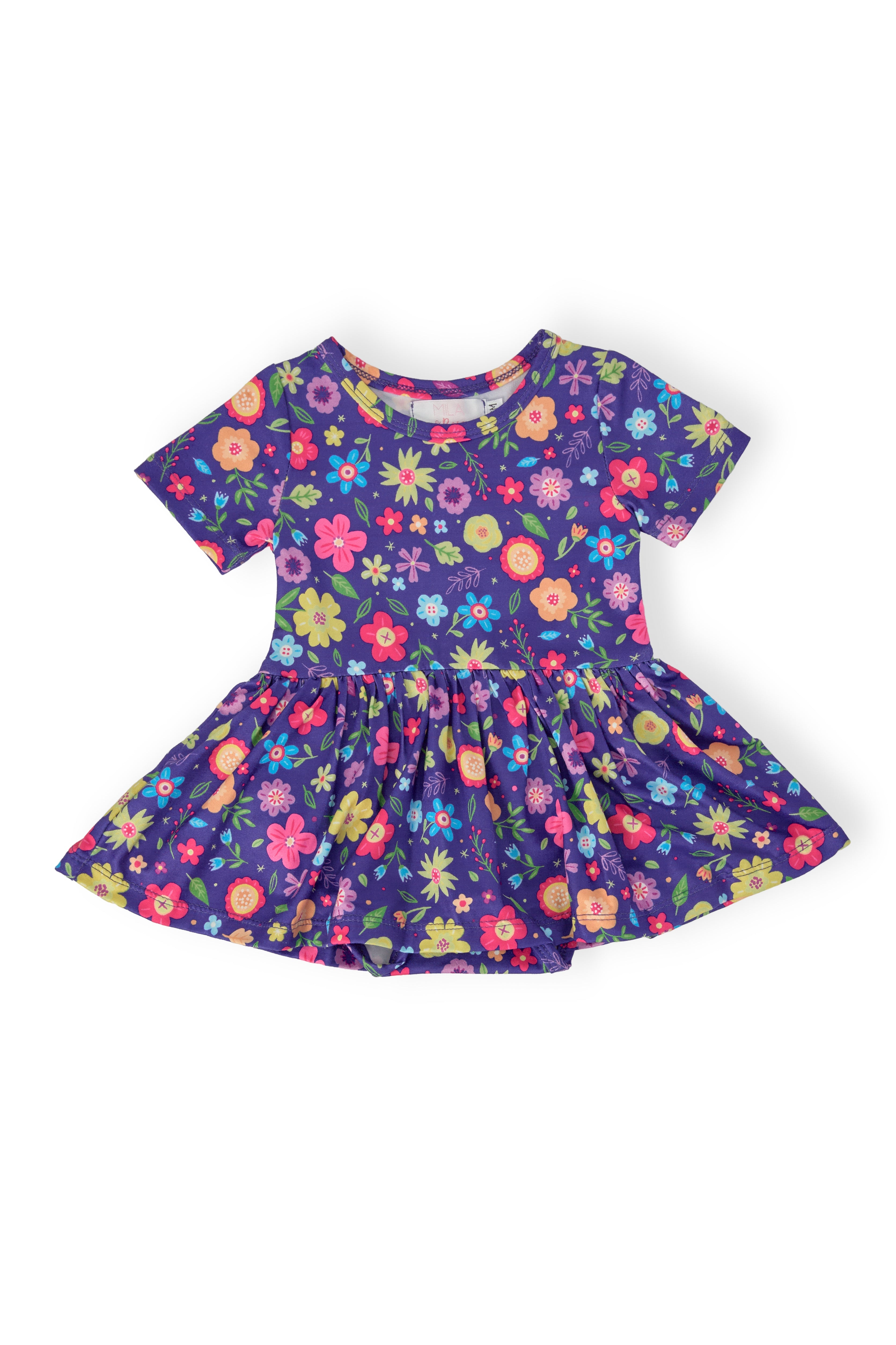 Pick a Posy S/S Twirl Bodysuit by Mila & Rose ®