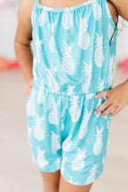 Pineapple Party Strappy Play Romper by Mila & Rose ®