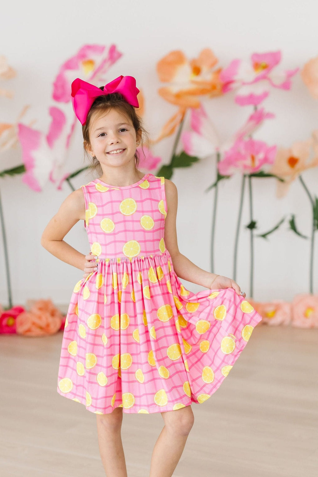 Pink Lemonade Tank Twirl Dress by Mila & Rose ®