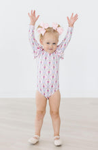 Pink Nutcracker L/S Flutter Sleeve Leotard by Mila & Rose ®