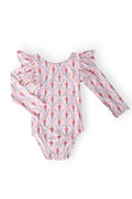 Pink Nutcracker L/S Flutter Sleeve Leotard by Mila & Rose ®