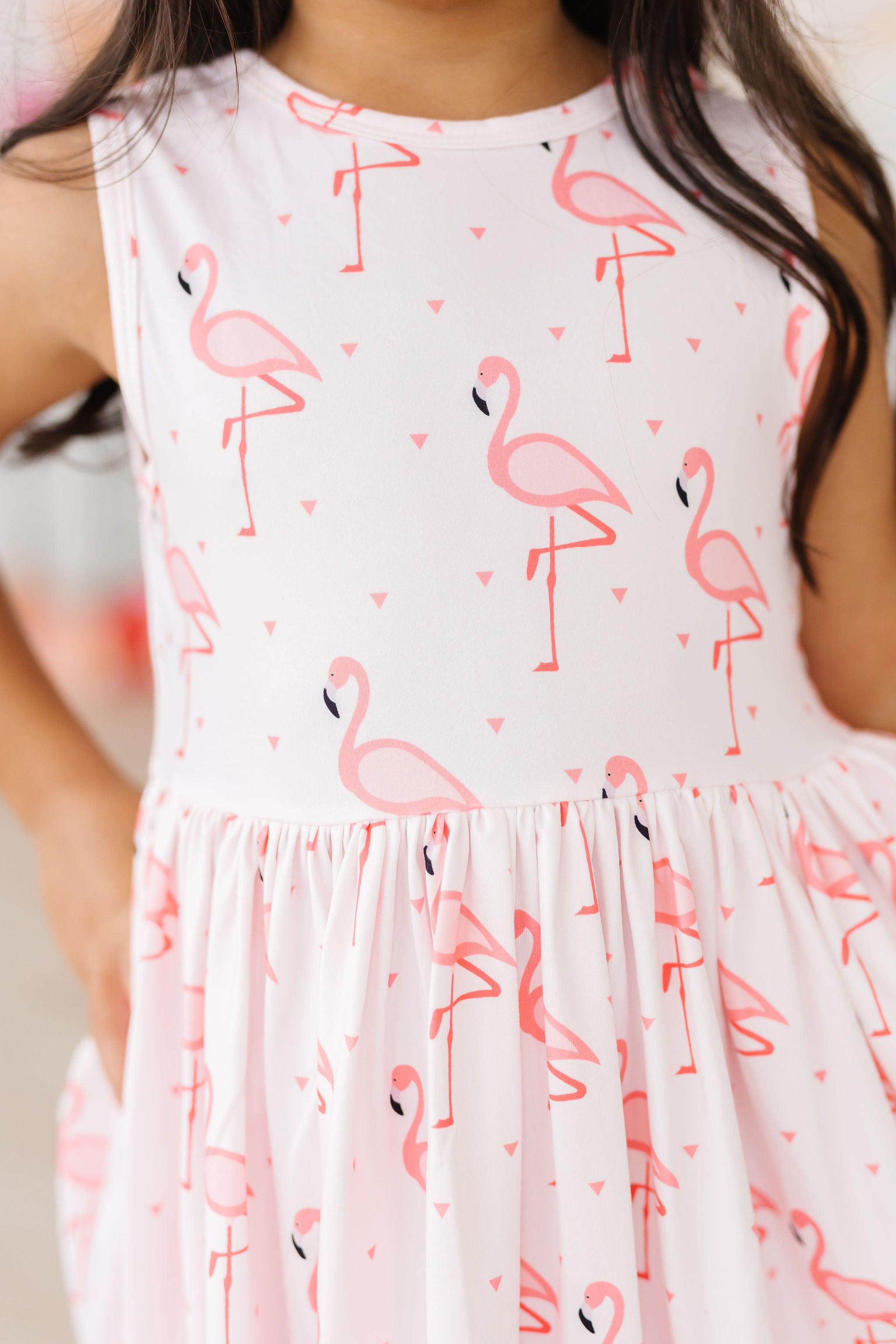 Pink Paradise Tank Twirl Dress by Mila & Rose ®