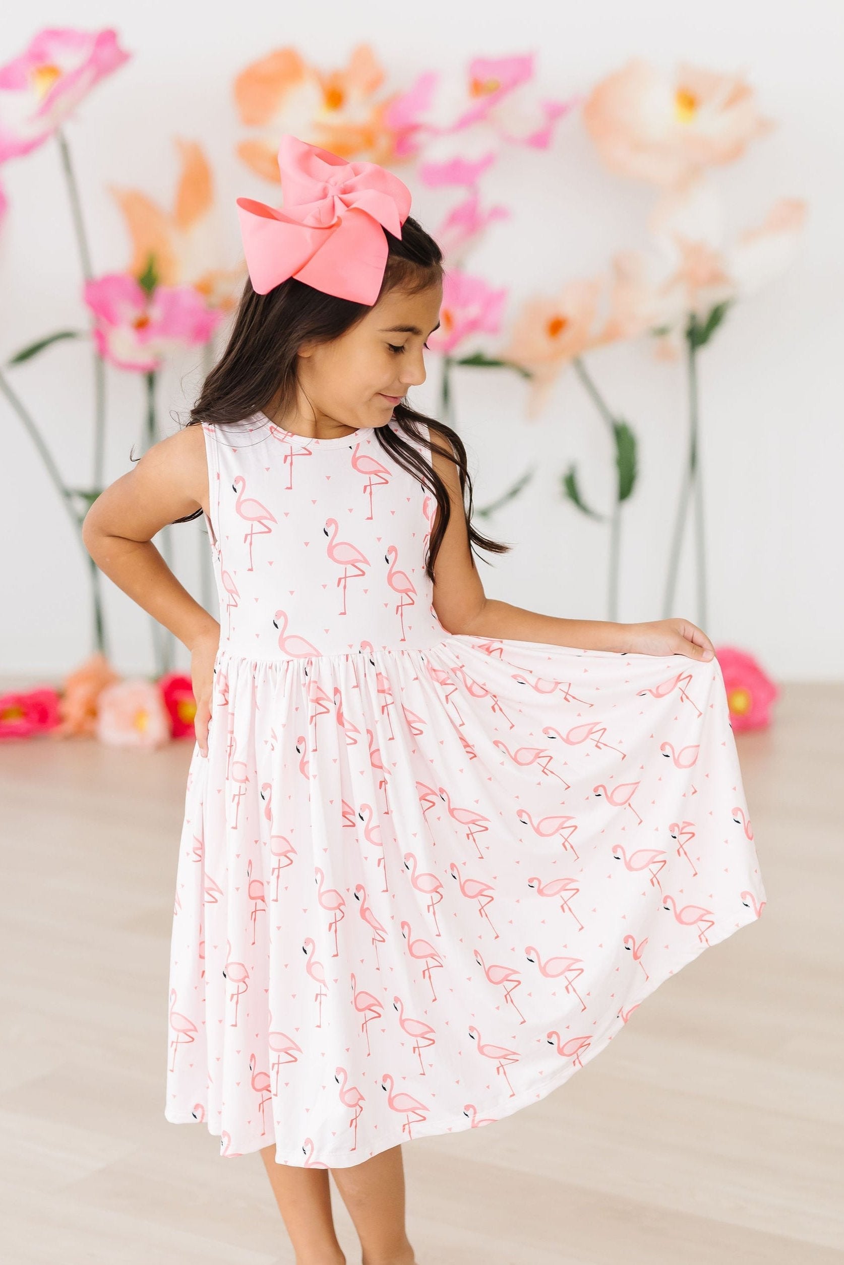 Pink Paradise Tank Twirl Dress by Mila & Rose ®