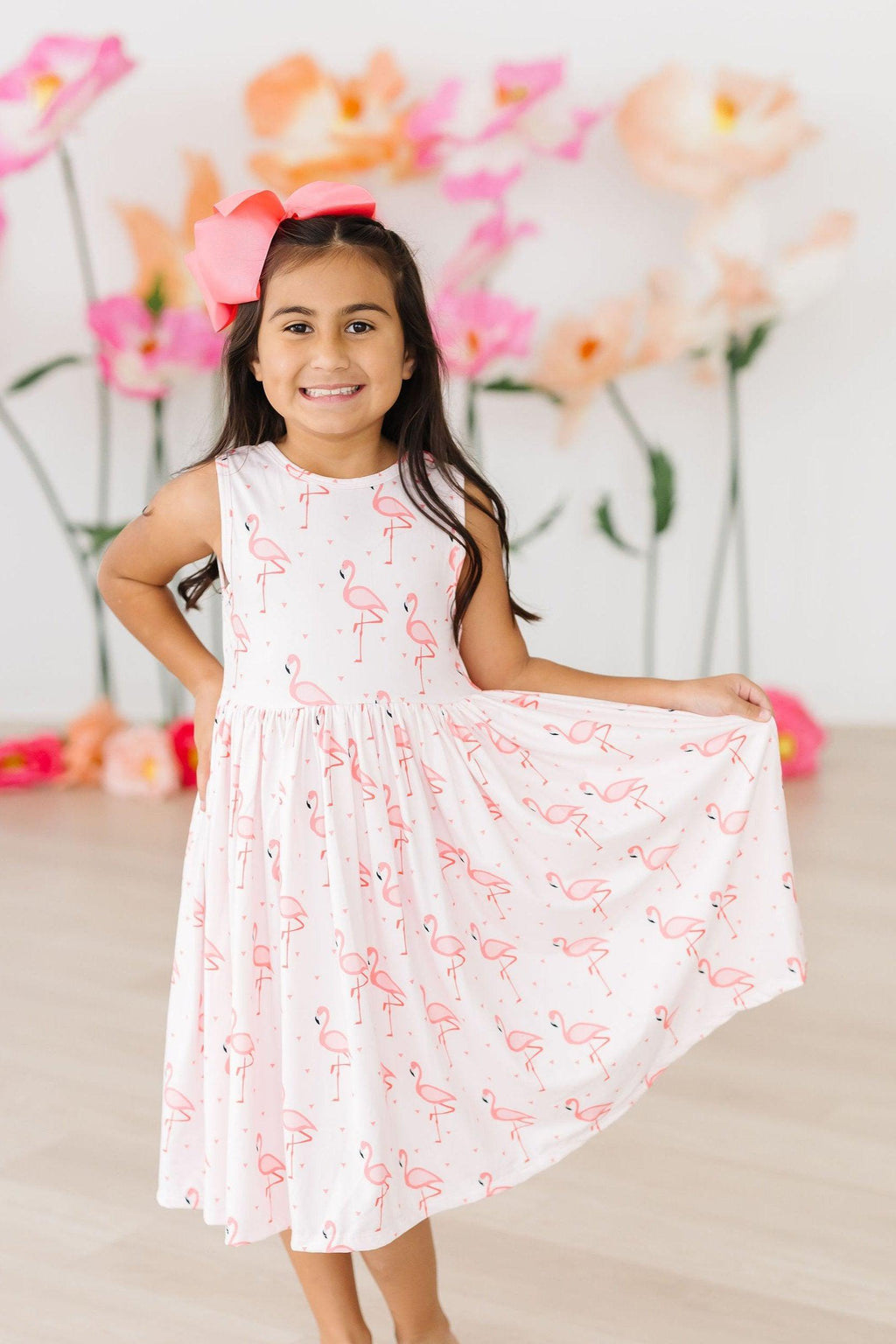 Pink Paradise Tank Twirl Dress by Mila & Rose ®