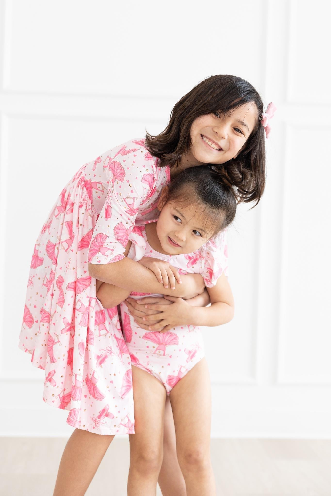Pirouette 3/4 Sleeve Pocket Twirl Dress by Mila & Rose ®