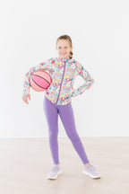 SALE Playful Purple Active Legging by Mila & Rose ®