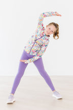 SALE Playful Purple Active Legging by Mila & Rose ®